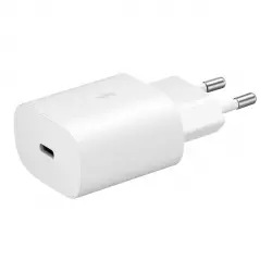 Samsung - Cargador De Carga Rápida USB-C 3.0 25W Blanco