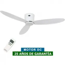 Ventilador De Techo Casafan 311283 Eco Plano Ii 112cm Blanco