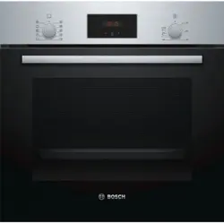 Bosch Horno Integrado 66l 60cm Con Acero Inoxidable Ecoclean - Hbf154ys0