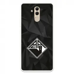 Funda Para Huawei Mate 20 Lite Del Académica De Coimbra Escudo Fondo Negro - Licencia Oficial Académica De Coimbra