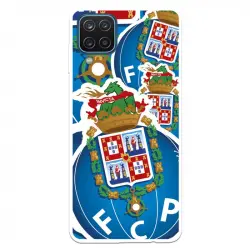 Funda Para Samsung Galaxy A12 Del Fútbol Club Oporto Escudo Dibujo - Licencia Oficial Fútbol Club Oporto