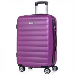 Itaca Simoa Maleta Abs Mediana, Color Morado
