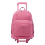 Mochila escolar con ruedas grande Totto Trik rosa