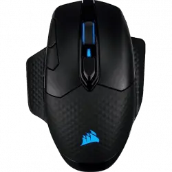 Ratón gaming - Corsair Dark Core RGB Pro, Bluetooth, Inalámbrico, USB, 18000 ppp, Retroiluminado, Negro