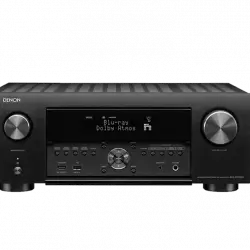 Receptor AV - Denon AVC-X4700H, 200 W, 8K UHD vía HDMI, DTS, Dolby Atmos, IMAX Enhanced, Negro