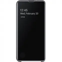 Samsung Clear View Cover Negra para Samsung Galaxy S10e