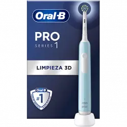 Cepillo eléctrico - Oral-B Pro Series 1, 2 Cabezales, Temporizador, 3 Modos, Tecnología 3D, Azul