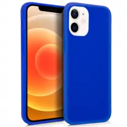 Cool Funda Silicona Azul para iPhone 12 Mini