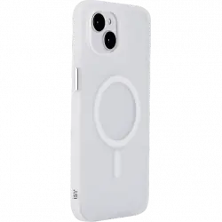 Funda - ISY ISC 2443, Carga Magsafe, Para iPhone 15, Blanco