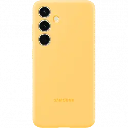 Funda - Samsung, Para Galaxy S24 Plus, Silicona, Trasera, Amarillo