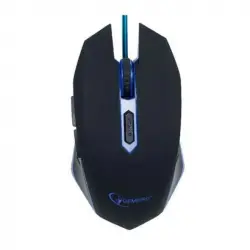 Gembird MUSG-001-B Ratón Gaming USB 2400DPI Negro LED