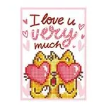Kit Pintura con Diamantes Diamond Dotz Love You