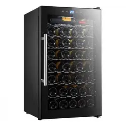 Vinoteca Svan Svn5100s Cíclico 51 Botellas Display Led Táctil G Negro 85 Cm