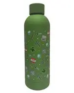 Botella de acero Minecraft Verde 500ml