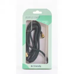 Friendly License - Carcasa Colgador Verde Para Samsung S21 FR