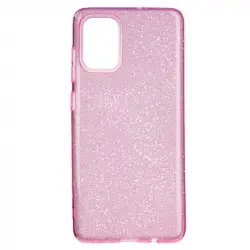 Funda Brillantina Rosa para Samsung Galaxy A71