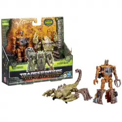 Hasbro Original Transformers: Despertar de las Bestias Pack 2 Figuras Scourge y Predacon Scorponok
