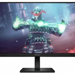 Monitor gaming - HP OMEN 27K, 27", UHD 4K, 1 ms, 144 Hz, x USB C , IPS, Altavoces duales, Negro