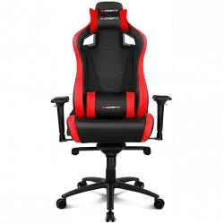 Silla gaming - Drift DR500R, Reposabrazos 4D, Cojín cervical y lumbar, Reclinable, Giratorio