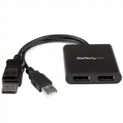 StarTech Splitter Multiplicador DP a 2 puertos DisplayPort