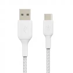 Belkin Boost Charge Cable USB-C a USB-A 15 cm Blanco