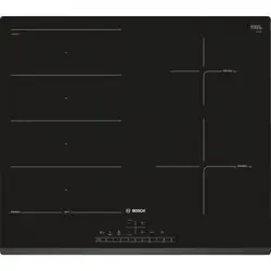 Bosch Placa De Inducción 60cm 4 Fuegos 7400w Negro - Pxe631fc1e