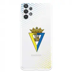 Funda Licencia Oficial Cádiz CF Escudo Transparente para Samsung Galaxy A32 5G