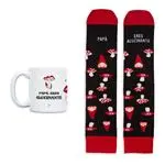 Kit Taza + Calcetines "Papá, eres alucinante"