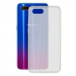 Ksix Funda Flexible para Oppo Rx17 Neo Transparente