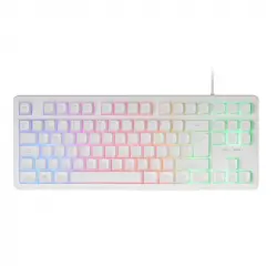 Mars Gaming MK023 TKL H-Mech Teclado Gaming FRGB Blanco