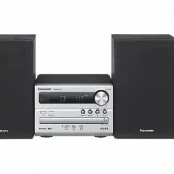 Microcadena - Panasonic SC-PM250 EC-S, 20 W, Bluetooth, USB, CD, Radio FM, Plata
