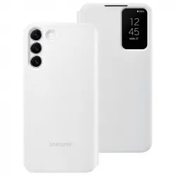 Samsung Smart Clear View Cover Funda Blanca para Galaxy S22 Plus