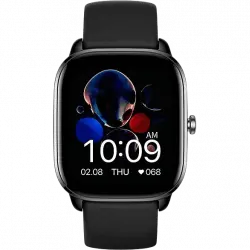 Smartwatch - Amazfit GTS 4 Mini, 1.65" FHD AMOLED, 135 190 mm, 5 ATM, Bluetooth 5.2, 15 días, Midnight Black