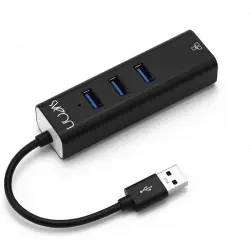 Sveon SCT240 Hub USB 3.0 con Adaptador de Red