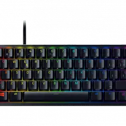 Teclado gaming - Razer Huntsman Mini, USB-C, Retroiluminación, Switches ópticos Razer™, Negro