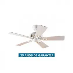 Ventilador De Techo Hunter Seville Ii 24037 Blanco O Roble Claro / Blanco