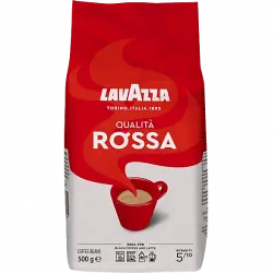 Café en grano - Lavazza, Qualità Rossa, Tostado, 500 g