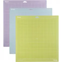 Cricut Mat Set de 3 Tapetes de Corte Adhesivos 30.5 cm x 30.5 cm