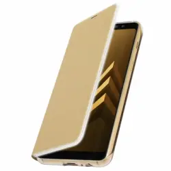 Funda Libro Neon Flip Cover Original Samsung Para Samsung Galaxy A8 – Oro