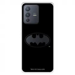 Funda Para Vivo V23 Oficial De Dc Comics Batman Logo Transparente - Dc Comics