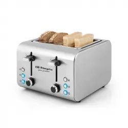 Orbegozo TO 8000 Tostador 4 Rebanadas 1600W