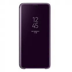 Samsung EF-ZG960 Clear View Standing Cover Púrpura para Samsung Galaxy S9