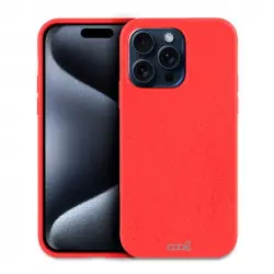 Cool Funda Eco Biodegradable Roja para iPhone 15 Pro