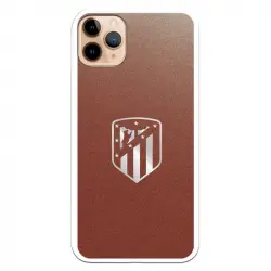 Funda Licencia Oficial del Atleti Escudo Plateado Fondo para iPhone 11 Pro Max