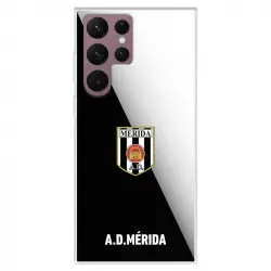 Funda para Samsung Galaxy S22 Ultra del Mérida Escudo Bicolor - Licencia Oficial Mérida