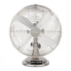 H.koenig - Ventilador En Metal, 3 Velocidades, 4 Aspas - Ref. Joe48