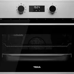 Horno con microondas - Teka HSC 644 C, Multifunción, Limpieza por agua, 40 l, 59.5 cm, Integrable, Acero inoxidable