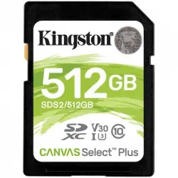 Kingston Canvas Select Plus SDXC 512GB UHS-I Clase 10