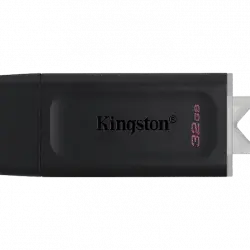 Memoria USB 32 GB - Kingston Exodia DTX/32GB, 5 Gbit/s, 3.2 Gen 1, Negro y Gris