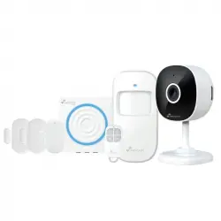 Nivian D3D-U1 Contacto Magnético para Nivian Smart + Cámara Vigilancia WiFi 2K + Sistema Alarma WiFi